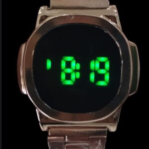 LED Touch Screen Digital Watch | Best Quality Digital Touch Watch | Stainless Steel Cell Operated Watch - Image 3