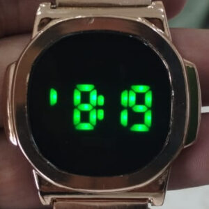 LED Touch Screen Digital Watch | Best Quality Digital Touch Watch | Stainless Steel Cell Operated Watch - Image 4