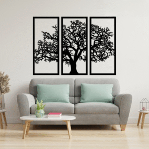 3d Tree wall Art | Wooden Tree wall Art | Wall decoration | Decor For Home Wall Decoration Attractive Wooden Wall Art - Image 1