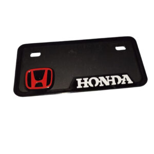 1 Piece Honda blank fancy Back number plate | Blank Number Plate for All CD 70 bikes - Image 1