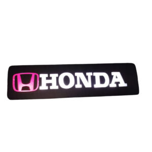 Glowing Monogram For Motorcycle Car Universal 12 Volt | Best Quality Monogram | Sleek and Elegent Design - Image 4