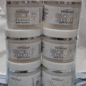 Derma Face Gold Series Whitening Facial 6 steps Whitening And Glowing Facial Kit - Image 3