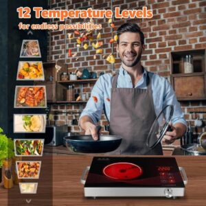 Ancher Plus SV-605 Infrared Cooker & Hot Plate ? Multifunction & Digital Display ? 3500W | Best Quality Cooker Digital Display ( Random Color ) - Image 5