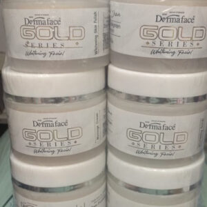 Derma Face Gold Series Whitening Facial 6 steps Whitening And Glowing Facial Kit - Image 2