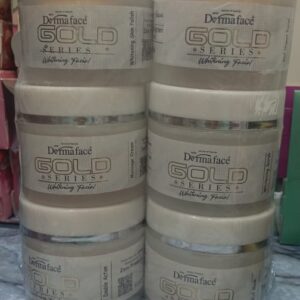 Derma Face Gold Series Whitening Facial 6 steps Whitening And Glowing Facial Kit - Image 4