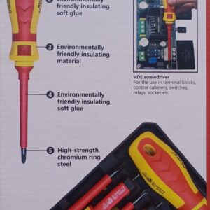 6 in 1 Tester Tool Set - Tester Kit Best Quality Tester Kit - Tester with 6 Tester Head - Image 1