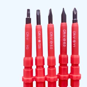 23 in 1 Insulated Screwdriver Set Slotted Screwdriver Bits Kit With Tester Pen Electricians Hand Tools - Tool Set - Image 2
