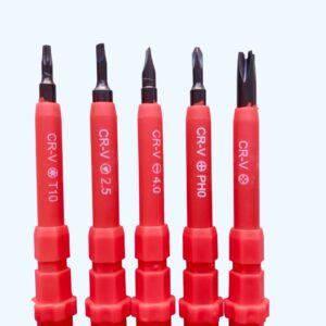 23 in 1 Insulated Screwdriver Set Slotted Screwdriver Bits Kit With Tester Pen Electricians Hand Tools - Tool Set - Image 5