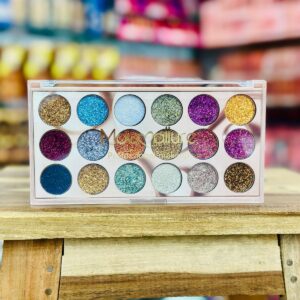 Mocallure Professional 18-Color Glitter Eyeshadow Palette ? Bold, Shimmering Shades for Every Look - Image 5