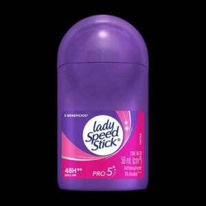 Pack Of 01 - Purple 5 in 1 Pro Lady Speed Stick Invisible Dry Power Antiperspirant Deodorant Roll-On, Fresh Fusion - 50ml - Image 4
