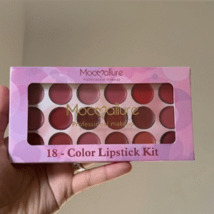 Moccallure Professional 18-Colors Lipstick Kit ? Long-Lasting, Hydrating & Compact | Unisex Makeup Set - Image 5