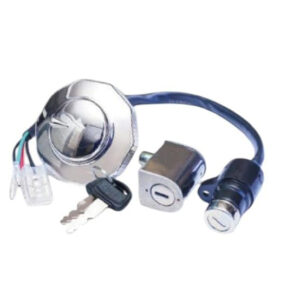 03 Pcs Lock Set For CD-70 Motorcycle? and China Bike - 3 in 1 Lock Set - Best Quality Lock Set For Bike - Image 2