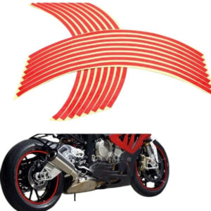 Universal Reflective Wheel Stickers Set | Rim Stripe Decal Tape ? Reflective Rim Tape | Wheel Stripe Decal Trim For Motorcycle Wheels - Image 2