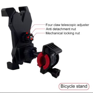 Mobile Phone Holder Stand for Bicycle & Motorcycle ? Universal 360? Rotation Mount ( random color) - Image 3