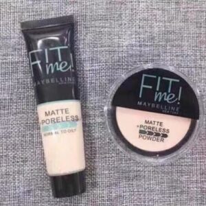 2-in-1 Makeup Deal ? Liquid Foundation & Face Powder Combo for Smooth, Flawless Finish ? Budget-Friendly Beauty Set - Ivory Shade - Image 4