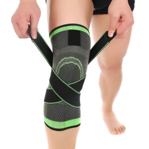 1 Pc Knee Support Patela Belt Elastic Bandage Tape Sport Strap Straps Knew Pad Protector Band For Knee Brace (random color) - Image 1