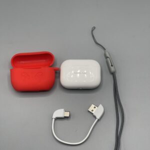 Kamal Airpods Pro 2 With ANC and Free Lanyard And Free Silicone Case - Image 2