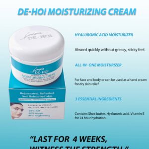 DE-HOI Moisturizing Cream, 100g, Rejuvenated, Refreshed, Brightening - Image 3