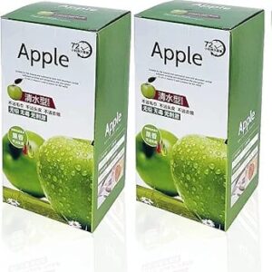 Apple Hair Color 96 Natural Black Cream [1000ML] [500ml + 500ml] | Vibrant Shine Best Choice - Image 1