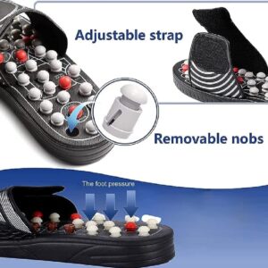 Blueidea Acupressure Massage Slippers for Sugar Patients ? Foot Therapy Reflexology Sandals with Acupuncture Points & Non-Slip Sole - Image 4