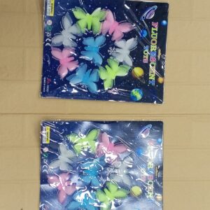 Pack of 08 Butterfly Wall Sticker Glow in the Dark Luminous 3D Butterfly Stickers DIY Wall Sticker 3D Art Mural for Decorations - Image 5