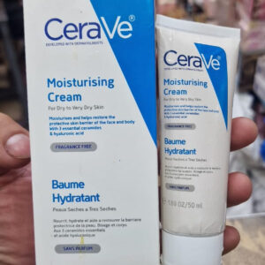 cerave moisturizing cream baume hydratant /non-greasy, fast-absorbing moisturizer for normal to dry skin on the face and body 50ml - Image 4