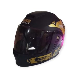 Stylish Helmet for Motorcycle Use Safety with Style | Upper Graphics: Random - Image 5