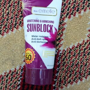 Emelie Sunblock SPF 60 ? Ultimate Protection for Your Skin | 100ml - Image 3
