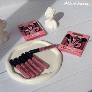 Color Castle 3D Matte Long Lasting Lipgloss [Pack of 6] | 3D Matte Lipgloss - Image 4