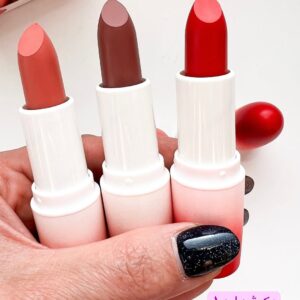 Color Castle High Coverage & Long Lasting Lipstick [Pack of 3] | Color castle lipsticks Pack - Image 5