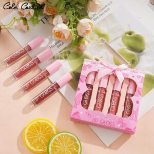 Color Castle [4pcs] Matte Lip Gloss Set | Color castle lipsticks Pack? - Image 5