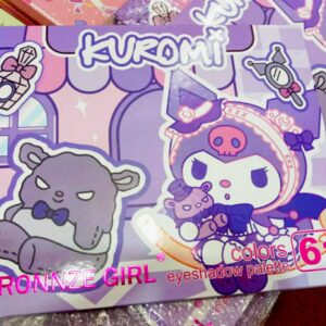 Kuromi 61-Color Eyeshadow Palette ? High Pigment, Matte & Shimmer Shades for Creative Eye Looks - Image 2