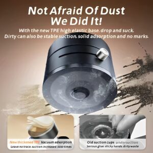 Universal Vacuum Magnetic Suction Cup Stand | Double-Sided Folding Swivel Phone Holder - Image 5