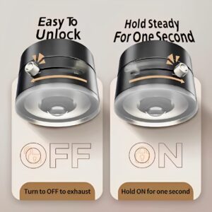 Universal Vacuum Magnetic Suction Cup Stand | Double-Sided Folding Swivel Phone Holder - Image 2