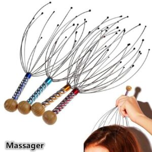 Octopus Head Relaxing Massager - Massager - Head Massager - Head Massager Machine Brand New And High Quality Head Massager - 01 Pcs - Image 4