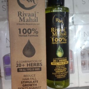 Rivaaj Mahal Deal of 2-in-1 Hair Care Combo  ? 100% Natural Formula + Charcoal Black Shine Conditioner - Image 2