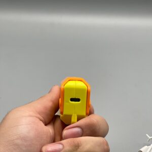 Hot Radish Knife Style Mini Fan ? Portable Rechargeable Electric Fan | Dual-Use Handheld & Plug-in Cooling Gadget - Image 2