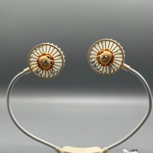 Mini Neck Fan ? Portable USB Rechargeable Hands-Free Wearable Cooling Fan | Personal Airflow for Travel, Office & Outdoor Use - Image 3