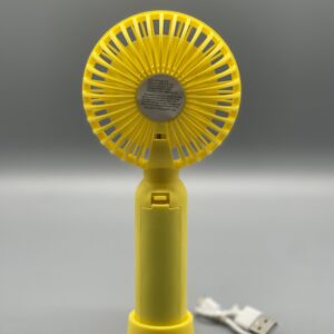 Mini Portable Handheld Fan | Compact Fan easily Carrieable for Personal Usecases | USB Rechargeable Fan (Random Color) - Image 2
