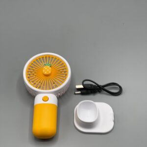 Mini Portable Handheld Fan | USB Rechargeable Fan Cute Compact Design - Image 4