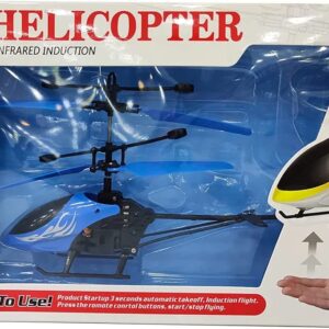 Infrared Induction LED Helicopter ? Hand Sensor Controlled, Rechargeable Flying Toy | Helicopter For Children | Toy For Baby - Random Color - Model: JQ-1111 - Image 3