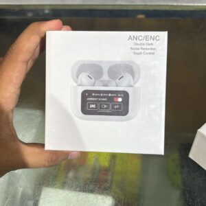 A9 Pro Digital Display Case Airpods / ANC/ENC Touch Screen Wireless Earbuds - Image 5
