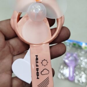 Manual Cute Summer Hand Fan Durable Ultra-Quiet Cooling Fans for Travel Office Room - Image 3