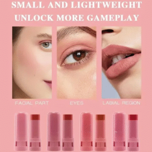 High-Pigment Matte Blush Stick ? Long-Lasting, Water-Resistant & Blendable Contour Balm - Random Shades - Image 5