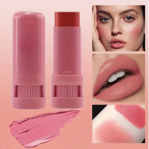 High-Pigment Matte Blush Stick ? Long-Lasting, Water-Resistant & Blendable Contour Balm - Random Shades - Image 4