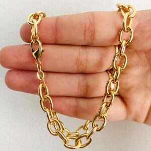 Men?s Necklace Gold Chain Urban Fashion Gold Plated Chain - Image 1