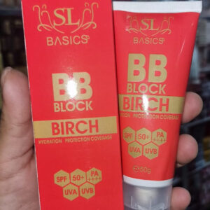 SL Basics BB Block 50g A revolutionary tinted sunscreen offering hydration, protection, and flawless coverage. Enriched with Vitamin E and Lotus Flower extract, it caters to all skin types - Image 3