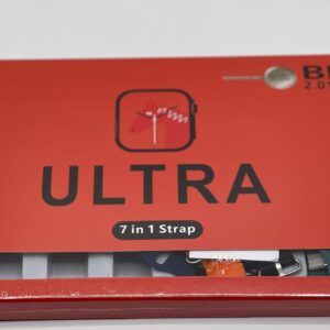 7-in-1 Ultra Smart Watch ? Advanced Multi-Feature Fitness Tracker with Heart Rate Monitor, Sleep Tracking, Bluetooth Calling, Sports Modes & More Random Color Straps - Smartwatch With 6 Silicone Stripes And 1 Metal Strip - Image 3