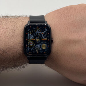 H20 Smartwatch Made in Dubai ? Waterproof Fitness Tracker with Heart Rate Monitor, Blood Pressure, Sleep Tracking, Step Counter, Touchscreen Sports Watch for Men and Women - Black Color - Image 3