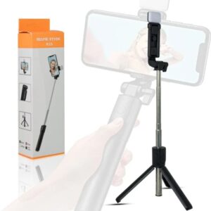 Selfie Stick Tripod R1S Bluetooth Remote Control Tripod Selfie Stick New Model with Wireless Remote Shutter Compatible with All Cell Phones - Image 3